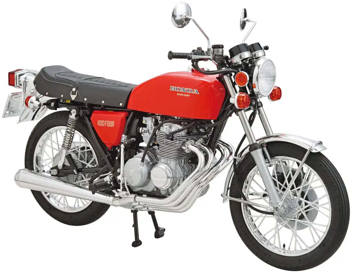 Qingdao Bunka Kyozaisha 1/12 The Bike Series No.3 Honda Cb400F Cb400Four 1974 Plastic Model Molding Color