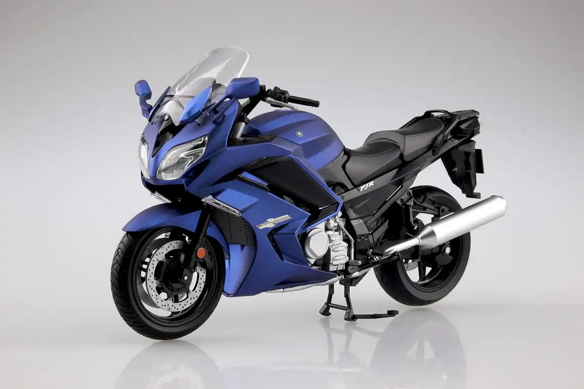 AOSHIMA 10679 Yamaha Fjr1300A Dark Blue Metallic 1/12 Scale Finished Model