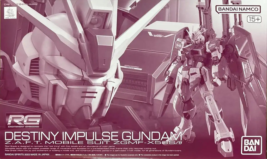 RG 1/144 Destiny Impulse Model Kit Hobby Online Exclusive by BANDAI SPIRITS