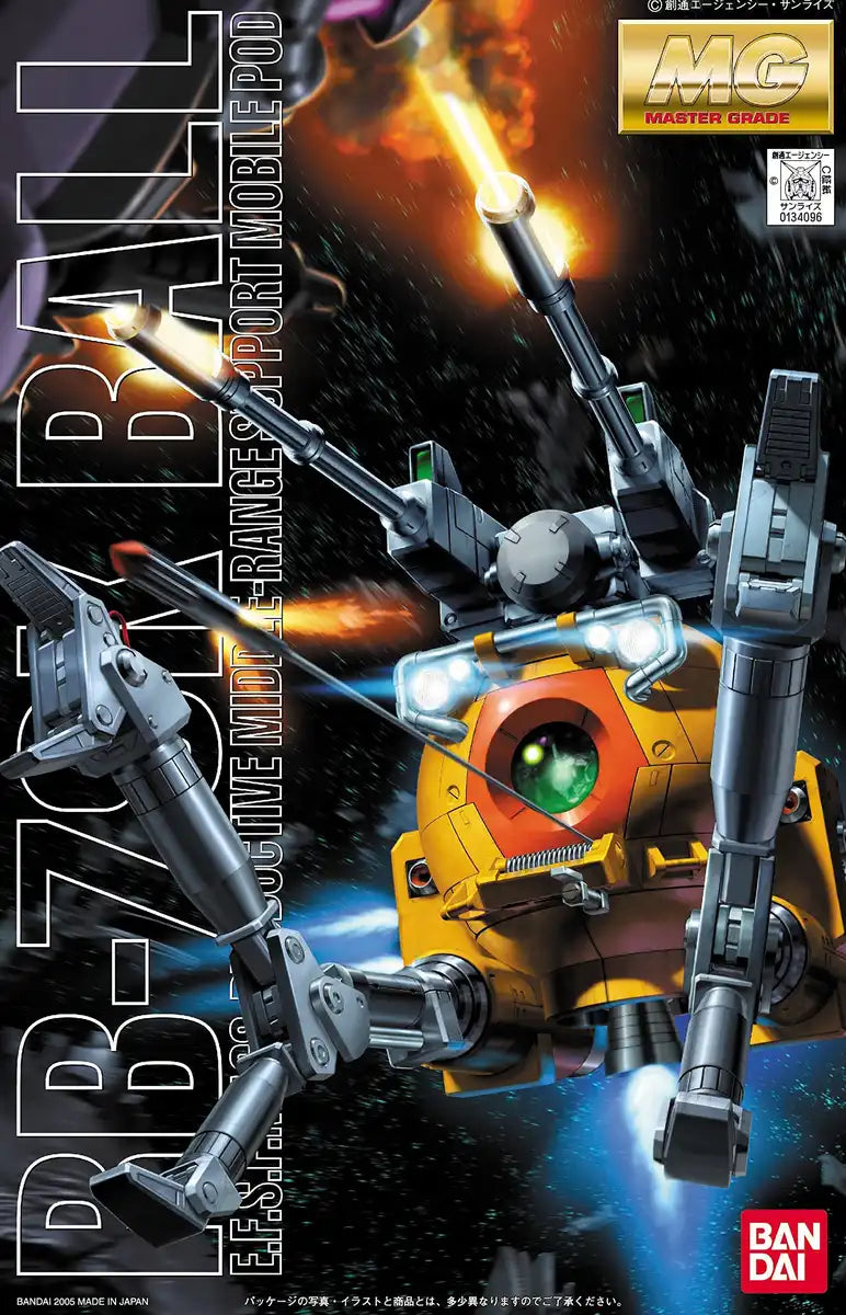 BANDAI Mg 340962 Gundam Rb-79K Ball 1/100 Scale Kit