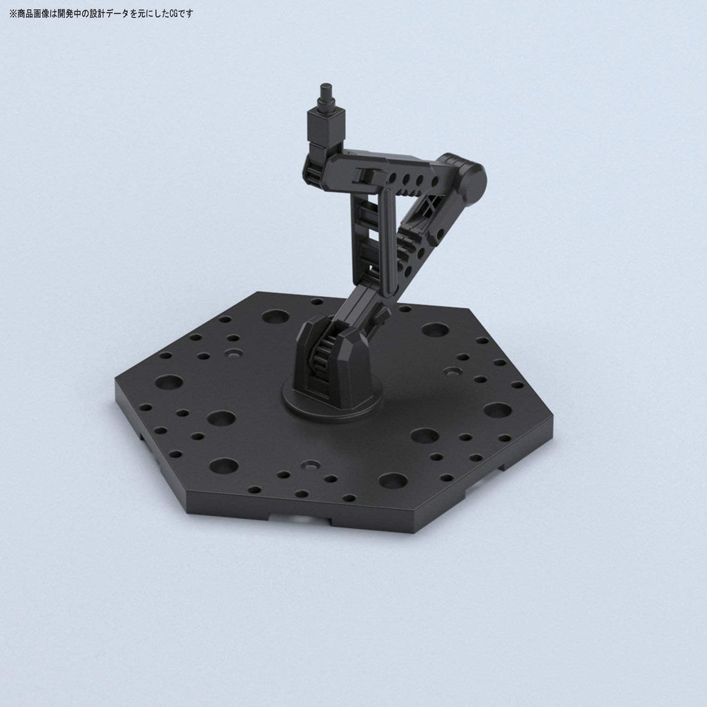 BANDAI Action Base 5 Black For 1/144 Scale Kit