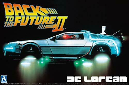 Aoshima 1/24 Movie Mecha Series Bt-02 Back To The Future Delorean Part Ii Kit