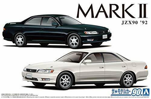 Aoshima 1/24 Toyota Jzx90 Mark Ii Grande / Tourer 1992 Plastic Model Kit