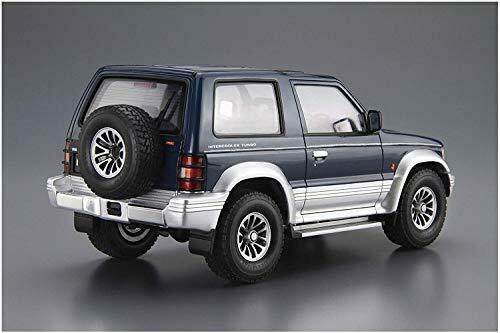 Aoshima 1/24 Mitsubishi V24wg Pajero Matel Top Wide Xr-ii '91 Model Kit