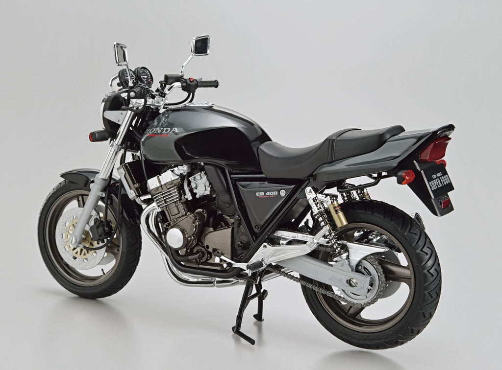 AOSHIMA Naked Bike 1/12 Cb400 Super Four 92 Plastic Model