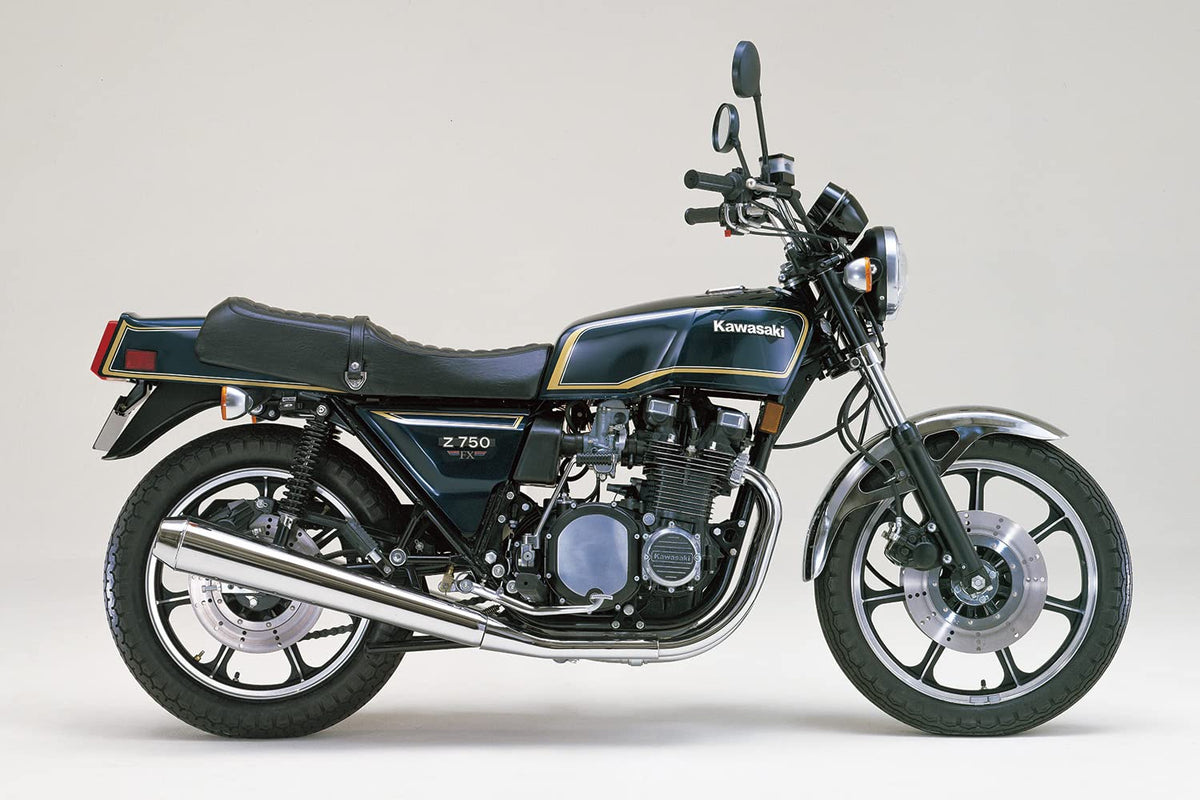 AOSHIMA Bike 1/12 Kawasaki Kz750D Z750Fx '79 Custom Plastic Model
