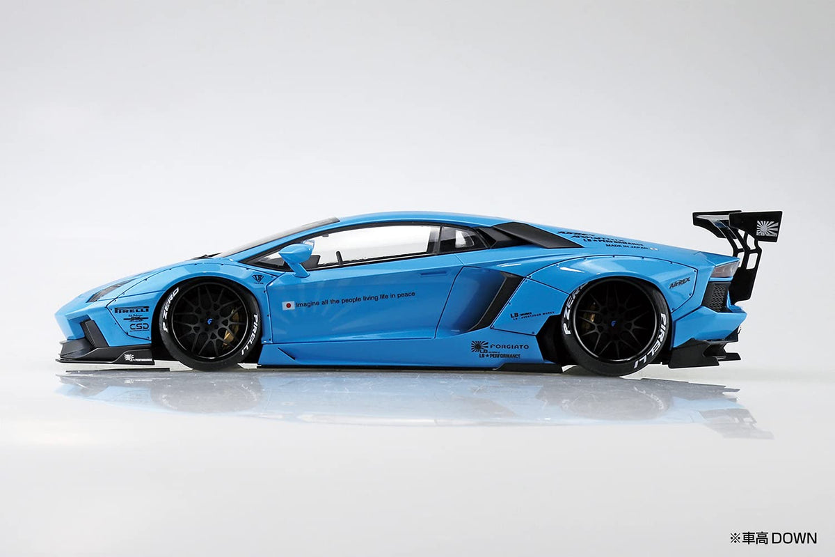 AOSHIMA Liberty Walk 1/24 No.16 Lamborghini Aventador Plastic Model