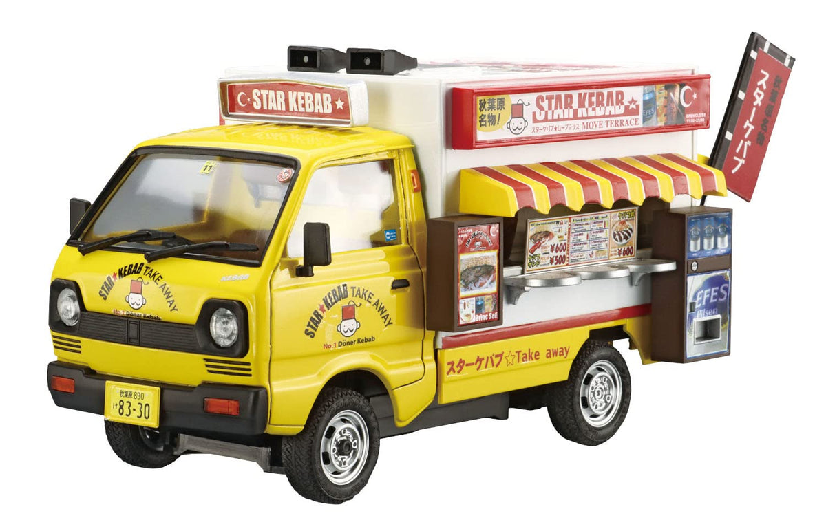 AOSHIMA 1/24 Selling Car Mo.6 Star Kebab Plastic Model