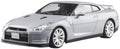 AOSHIMA Pre-Painted 1/24 Nissan R35 Gt-R '14 Ultimate Metal Silver Plastic Model