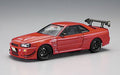 AOSHIMA 42861 Nissan Skyline Gt-R R34 Mcr Version 1/24 Scale Kit