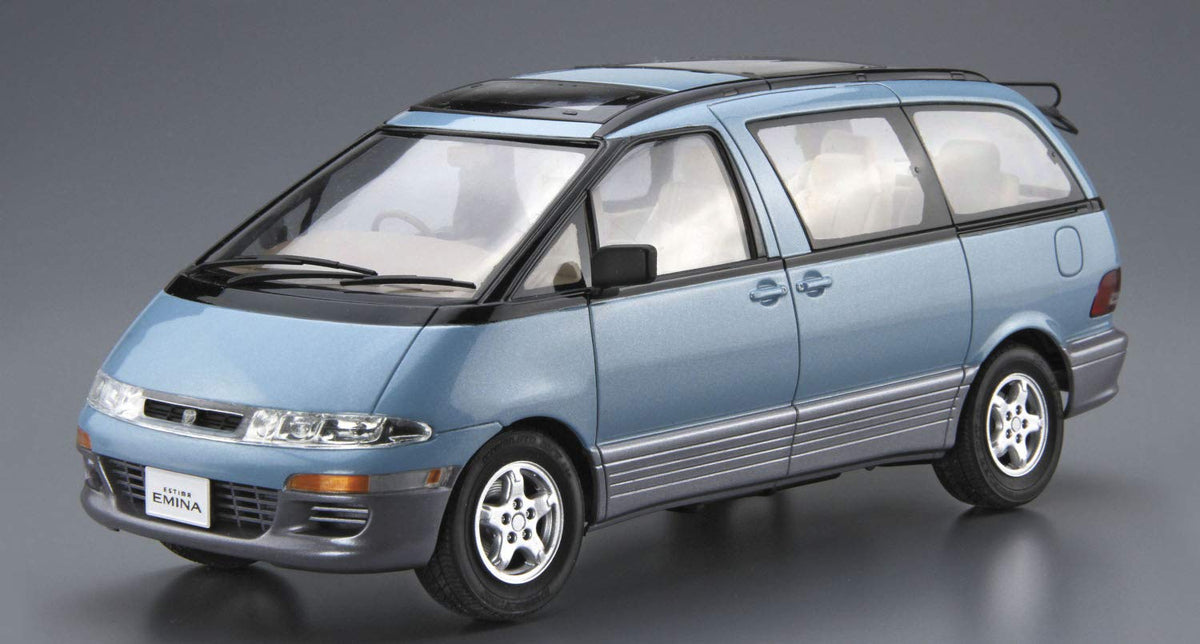 AOSHIMA The Model Car 1/24 Toyota Tcr11G Estima Lucida/Emina `94 Plastic Model