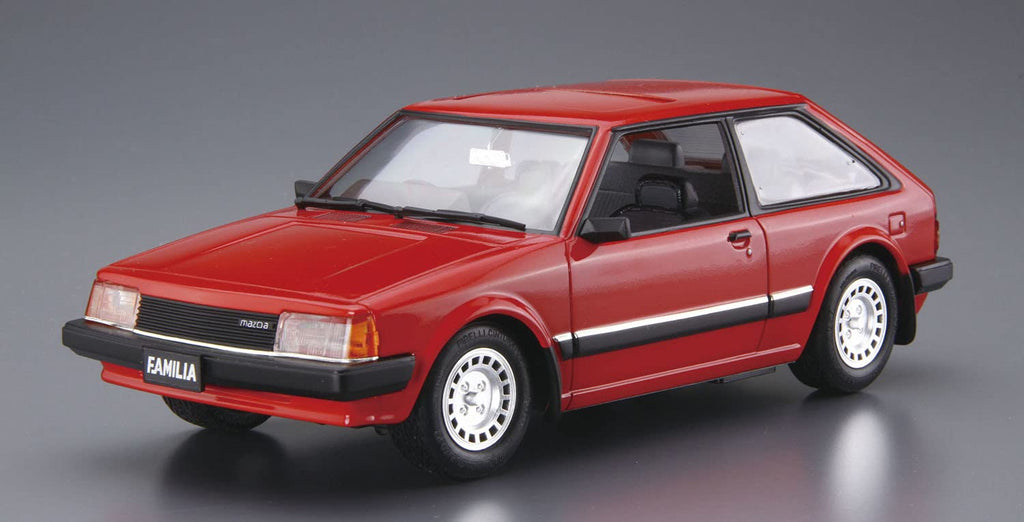 AOSHIMA The Model Car 1/24 Mazda Bd Familia Xg '80 Plastic Model