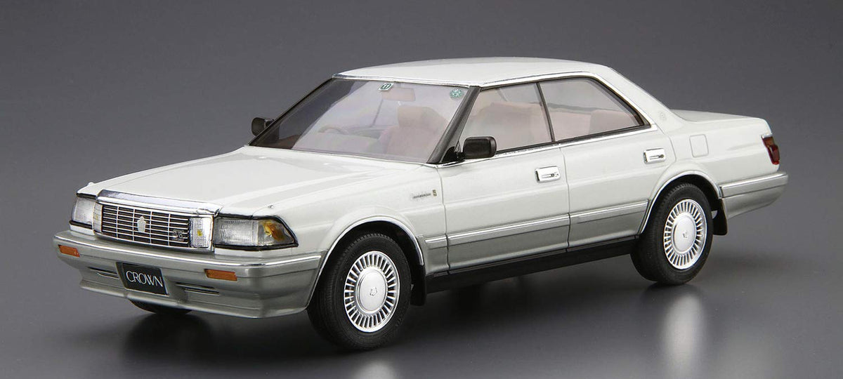 AOSHIMA The Model Car 1/24 Toyota Uzs131 Crown Royal Saloon G '89 Plastic Model