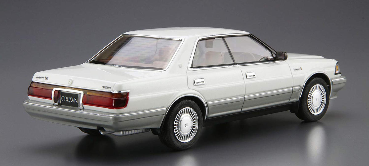 AOSHIMA The Model Car 1/24 Toyota Uzs131 Crown Royal Saloon G '89 Plastic Model