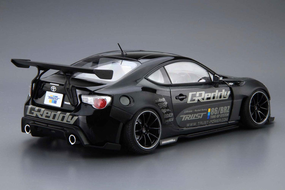 AOSHIMA The Tuned Car 1/24 Zn6 Toyota 86 Greddy & Rocket Bunny Volk Racing Ver. Plastic Model