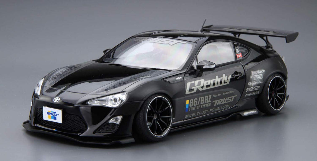 AOSHIMA The Tuned Car 1/24 Zn6 Toyota 86 Greddy & Rocket Bunny Volk Racing Ver. Plastic Model