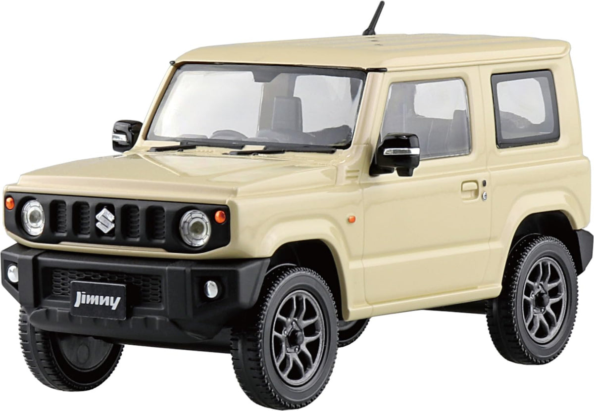 Aoshima 1/32 Suzuki Jb64 Jimny Ivory Model Snap Kit Pre-Colored