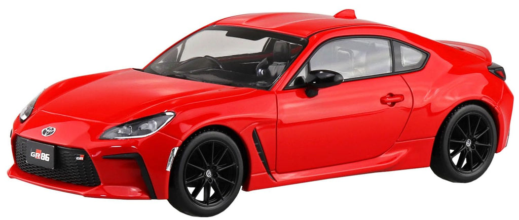 Aoshima 1/32 Toyota Gr86 2021 Snap Kit Spark Red Model Car