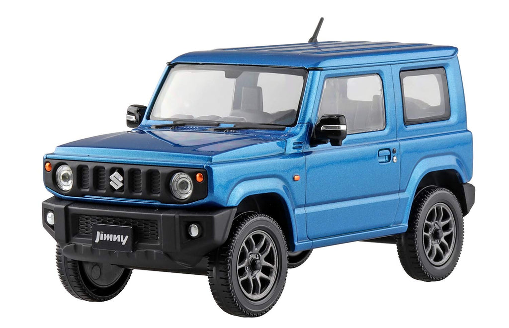 Aoshima Bunka Kyozai 1/32 The Snap Kit Series Suzuki Jimny Brisk Blue Metallic Color Coded Plastic Model 08-C