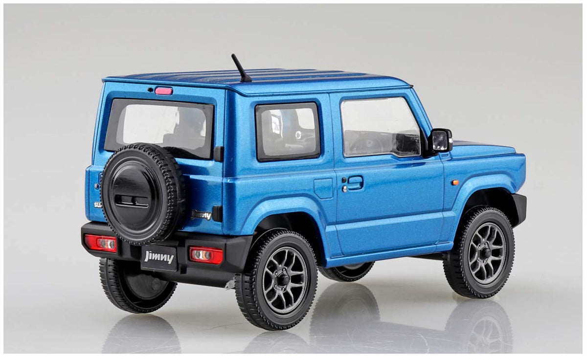 Aoshima Bunka Kyozai 1/32 The Snap Kit Series Suzuki Jimny Brisk Blue Metallic Color Coded Plastic Model 08-C