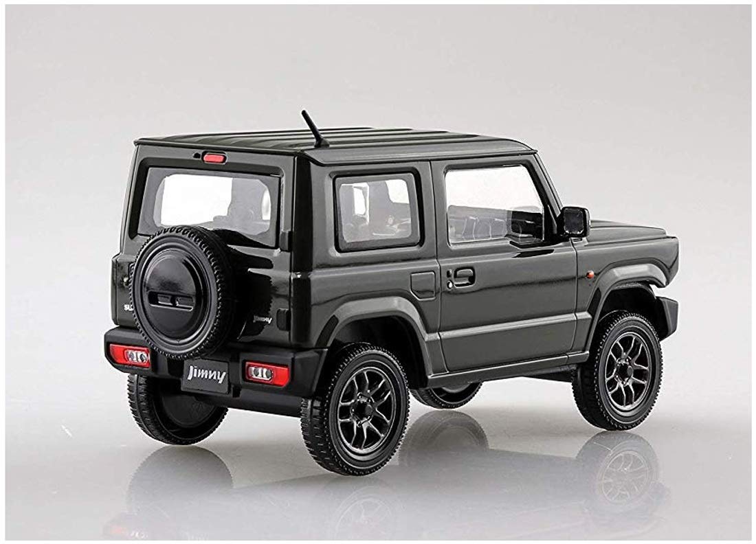 AOSHIMA 57773 08-B Suzuki Jimny Jungle Green 1/32 Scale Pre-Painted Snap-Fit Kit