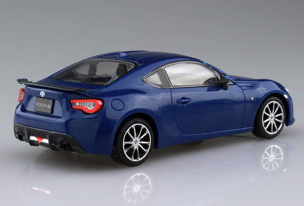 AOSHIMA 55984 Toyota 86 Azurite-Blue 1/32 Pre-Painted Snap-Fit Kit