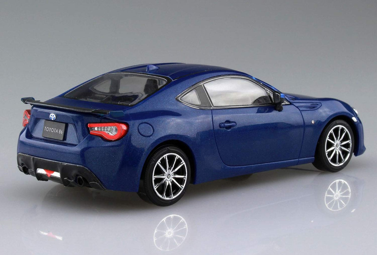 AOSHIMA 55984 Toyota 86 Azurite-Blue 1/32 Pre-Painted Snap-Fit Kit