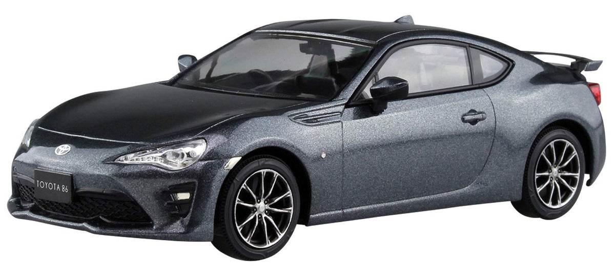 AOSHIMA 55977 Toyota 86 Dark Grey Metallic 1/32 Pre-Painted Snap-Fit Kit