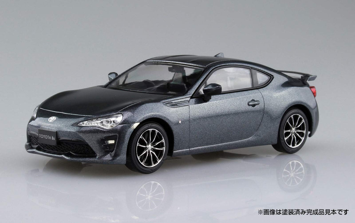 AOSHIMA 55977 Toyota 86 Dark Grey Metallic 1/32 Pre-Painted Snap-Fit Kit