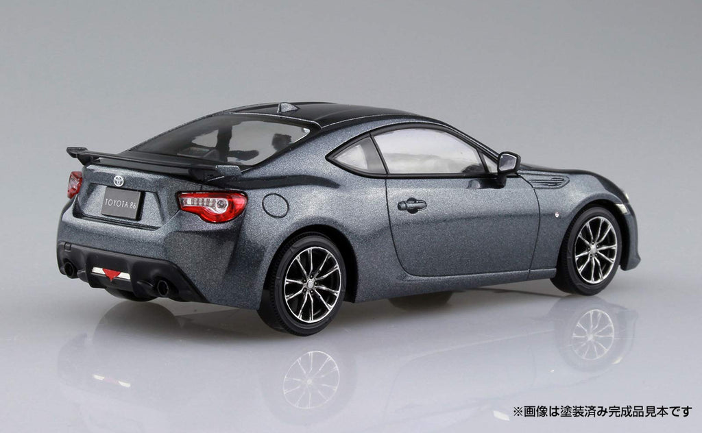 AOSHIMA 55977 Toyota 86 Dark Grey Metallic 1/32 Pre-Painted Snap-Fit Kit