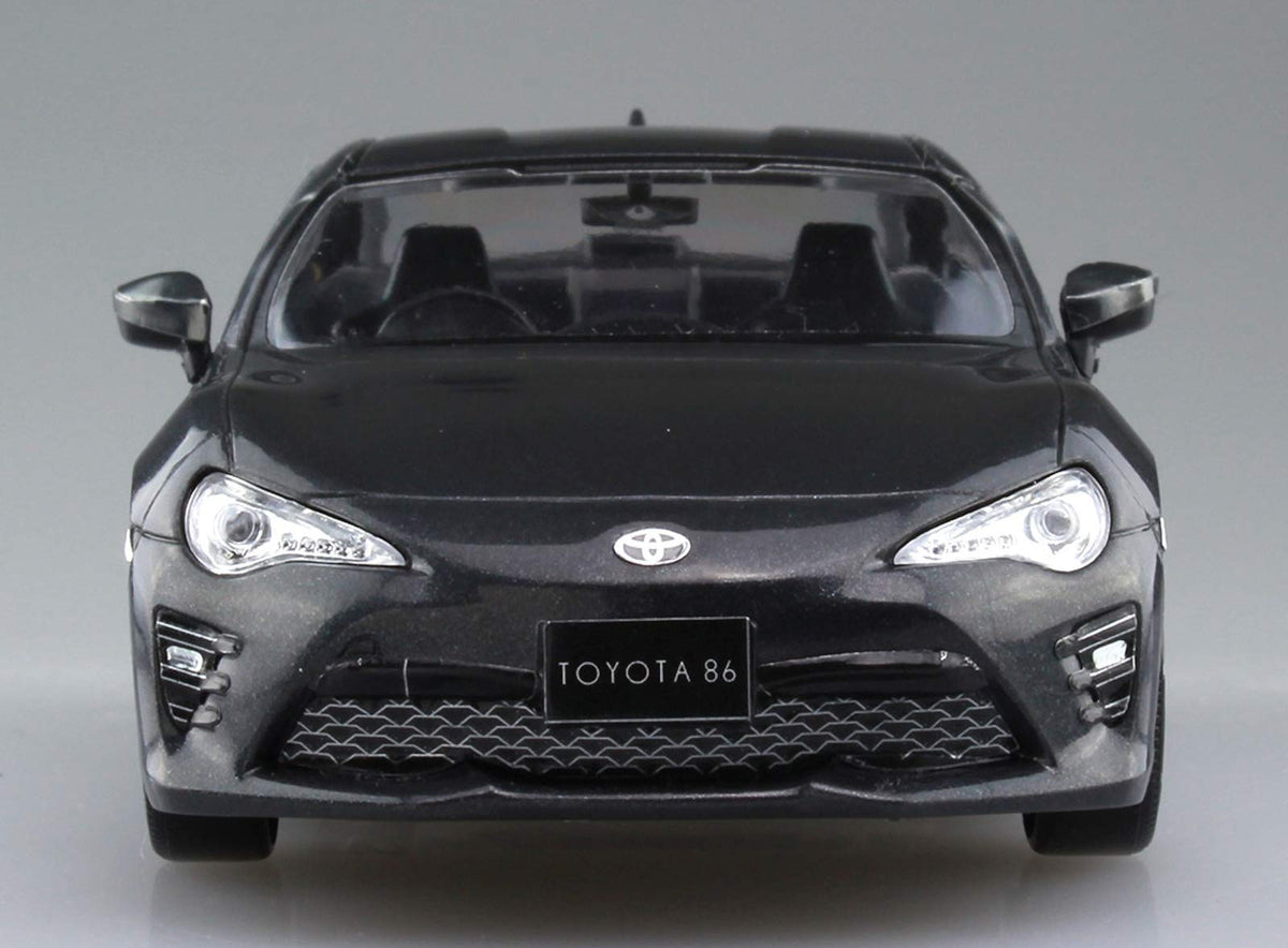 AOSHIMA 55977 Toyota 86 Dark Grey Metallic 1/32 Pre-Painted Snap-Fit Kit