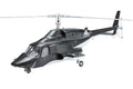 Aoshima Bunka Kyozai Movie Mecha Series Aw-01 Airwolf With Clear Body 1/24 Scale Plastic Model