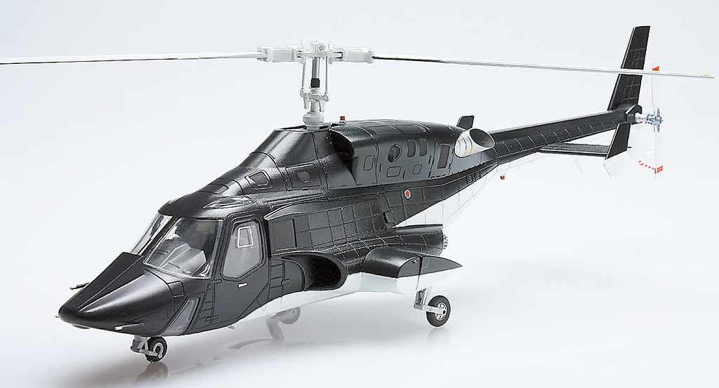 Aoshima Bunka Kyozai Movie Mecha Series Aw-01 Airwolf With Clear Body 1/24 Scale Plastic Model