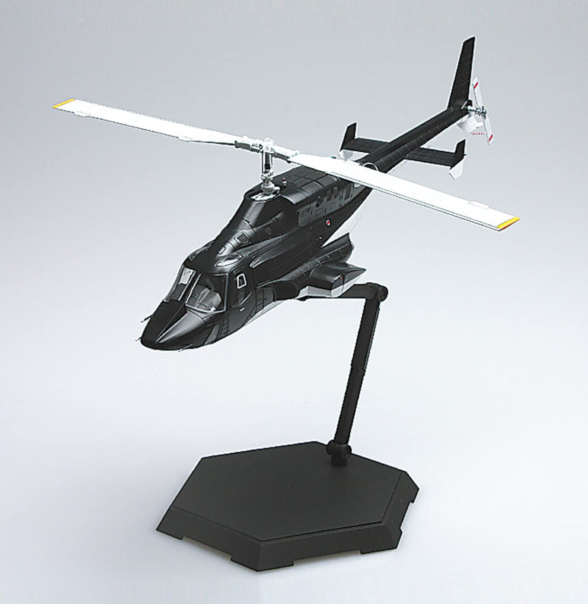 Aoshima Bunka Kyozai Movie Mecha Series Aw-01 Airwolf With Clear Body 1/24 Scale Plastic Model