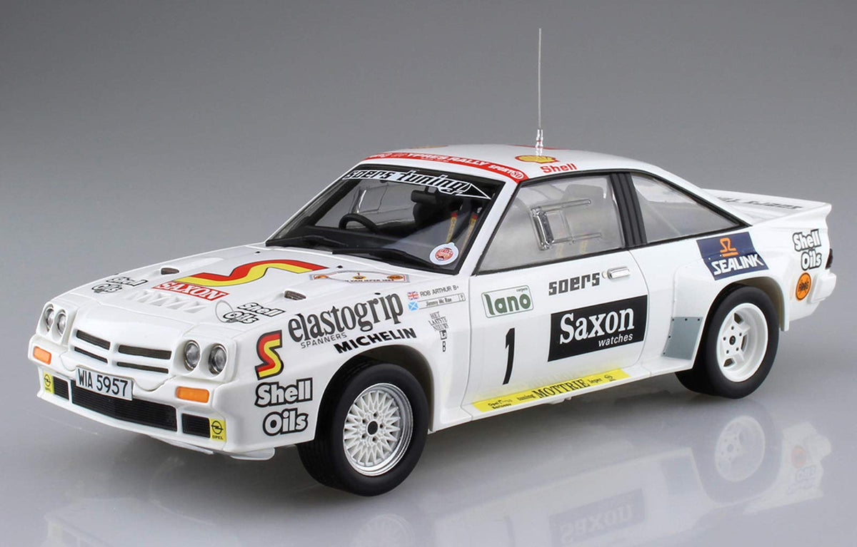 AOSHIMA  Belkits 105504 Opel Manta 400 Gr.B Jimmy Mcrae 24 Uren Van Ieper 1/24 Scale Kit