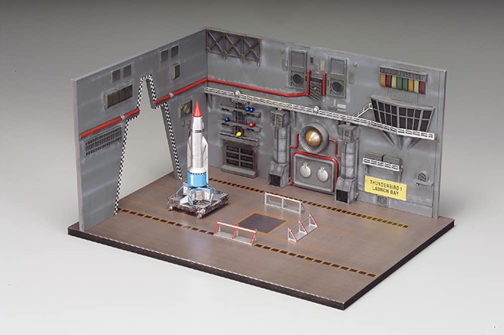 AOSHIMA Thunderbirds 1/350 Thunderbird 1 & Launch Bay Plastic Model