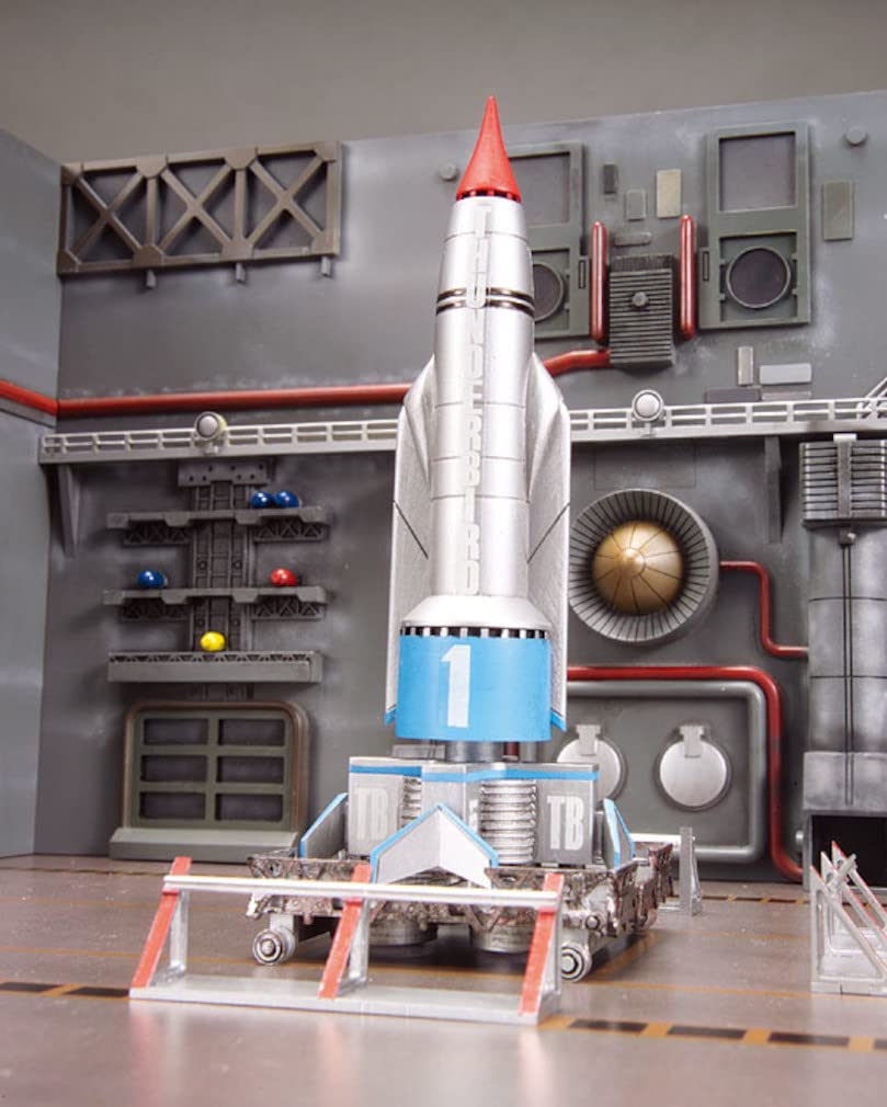 AOSHIMA Thunderbirds 1/350 Thunderbird 1 & Launch Bay Plastic Model