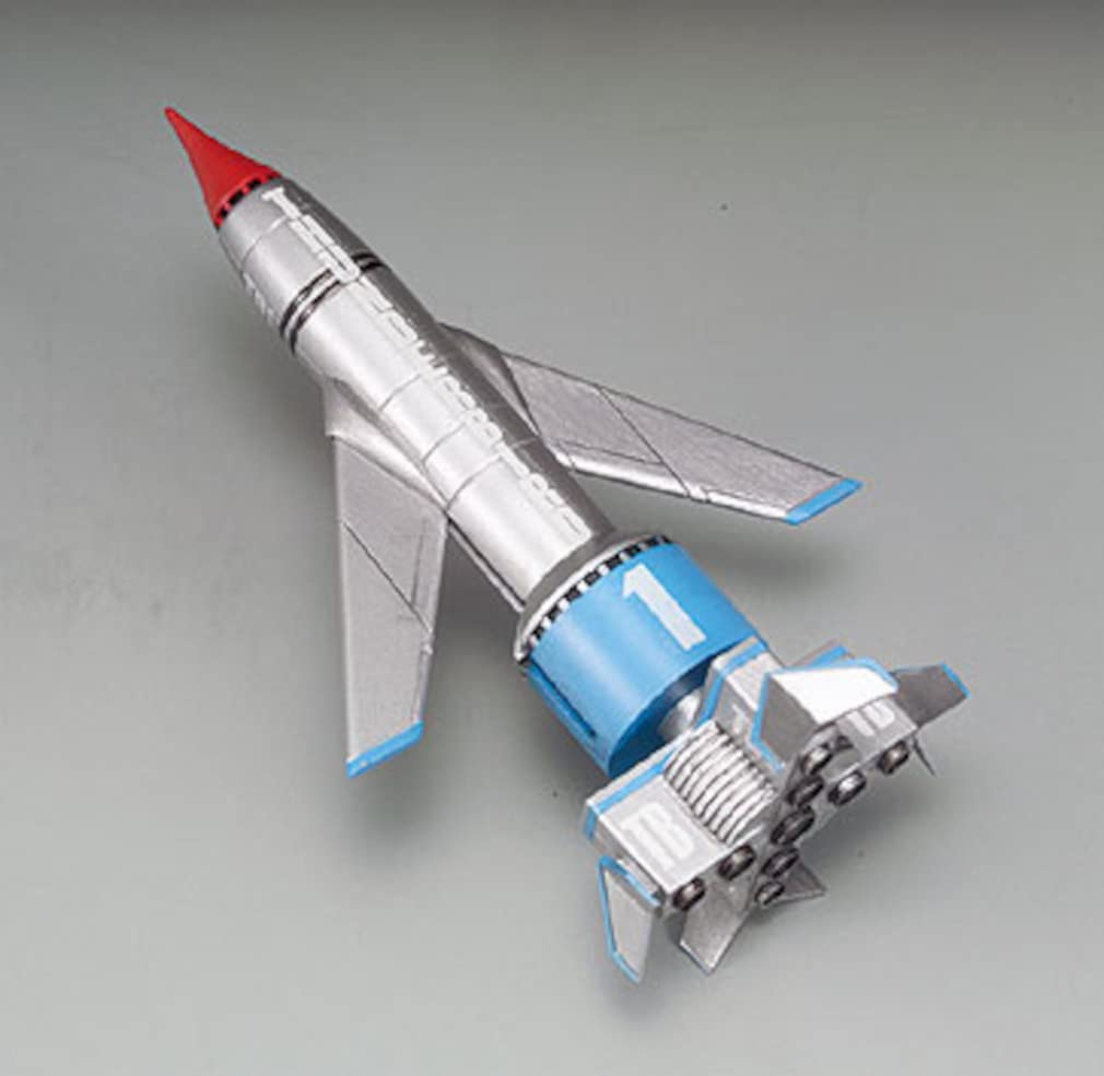 AOSHIMA Thunderbirds 1/350 Thunderbird 1 & Launch Bay Plastic Model