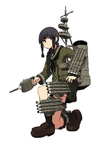 Aoshima Kancolle Kanmusu Torpedo Cruiser Kitakami Kai 1/700 Plastic Model Kit