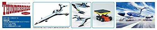 Aoshima Thunderbirds Fire Flash 1/350 Scale Plastic Model