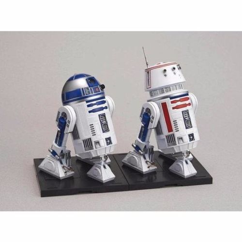 Bandai 1/12 R2-d2 & R5-d4 Astromech Droids Model Kit Star Wars