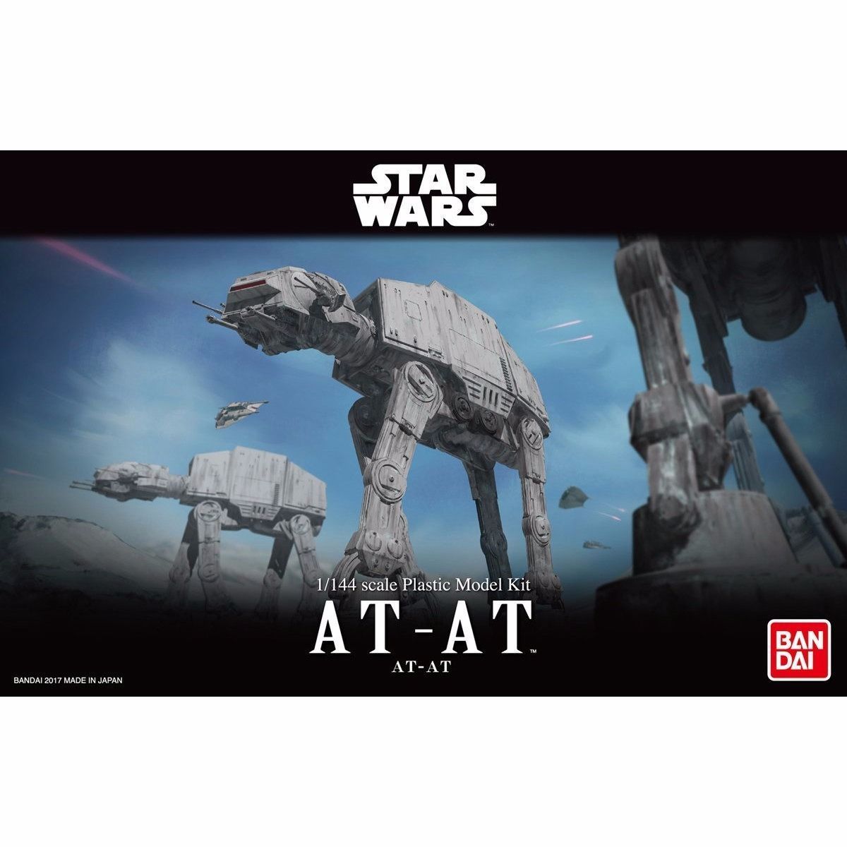 Bandai 1/144 Star Wars At-at Plastic Model Kit F/s