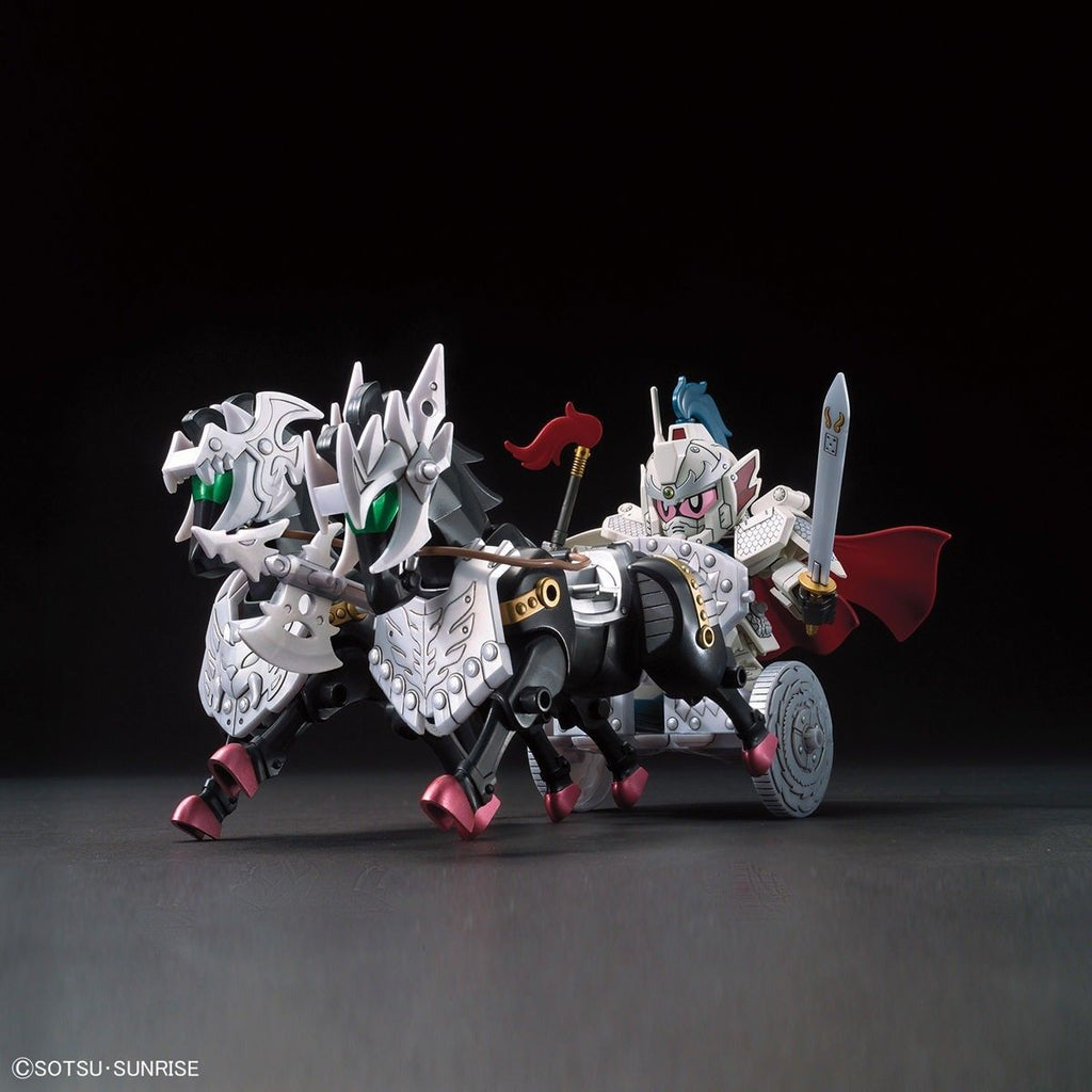 Bandai Bb Senshi San-goku-den No.406 Gongsun Zan Ez-8 & Chariot Model Kit