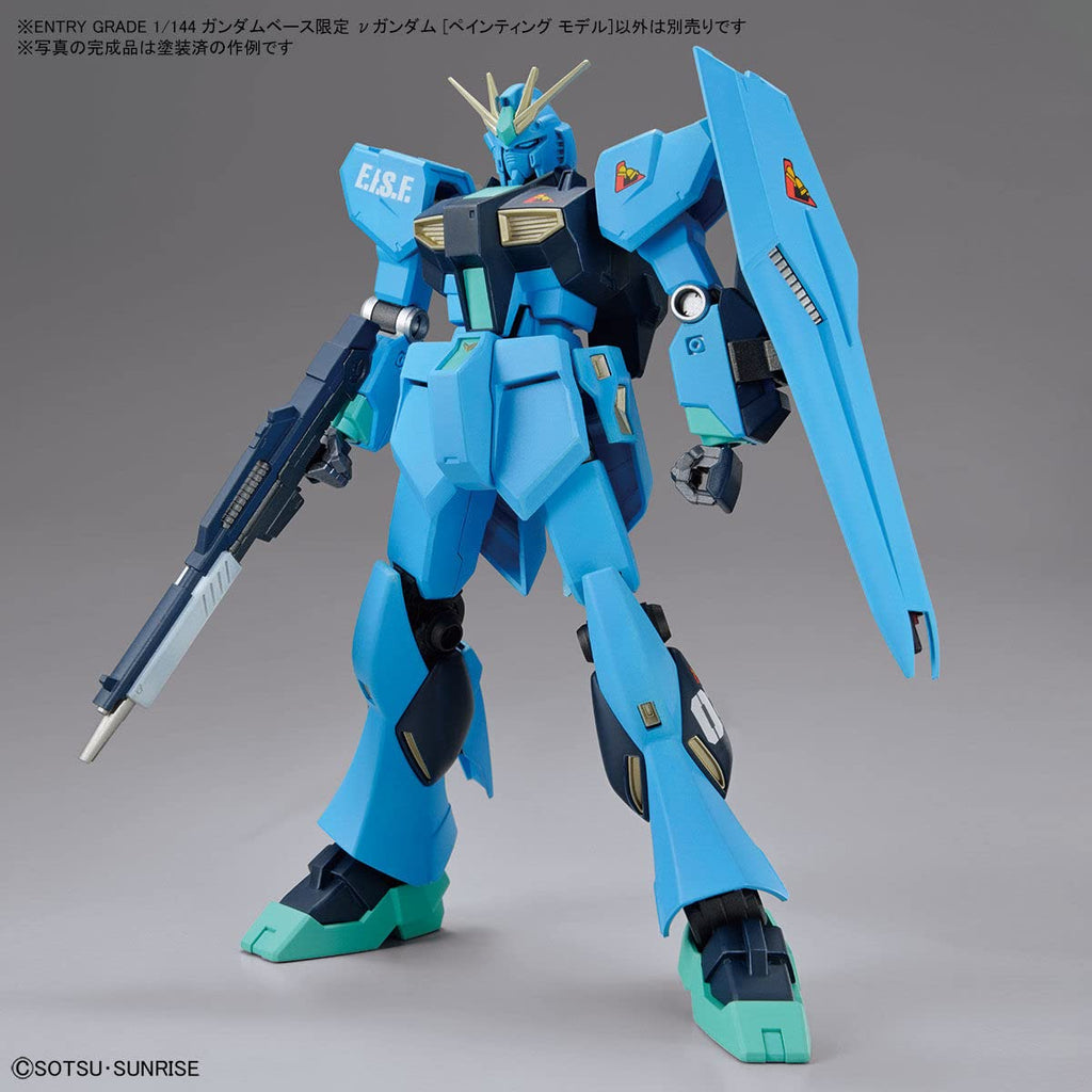 Bandai Entry Grade 1/144 Gundam Base Nu Gundam Painting Model