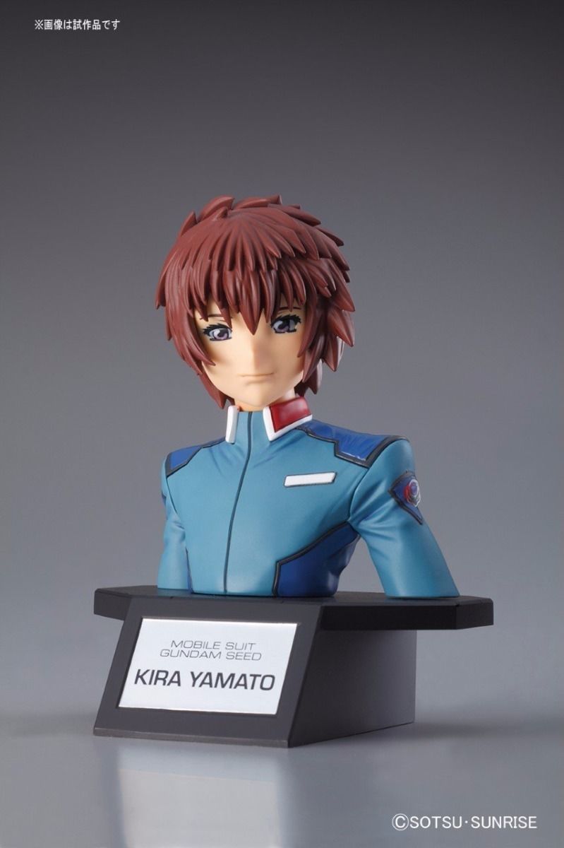 Bandai Figure-rise Bust Kira Yamato Plastic Model Kit Gundam Seed