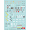 Bandai Gundam Decal No.107 Mobile Suit Gundam Unicorn Multiuse 1 F/s