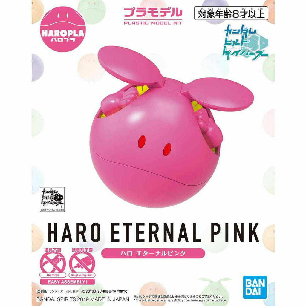 Bandai Haropla Haro Eternal Pink Plastic Model Kit Gundam Build Divers