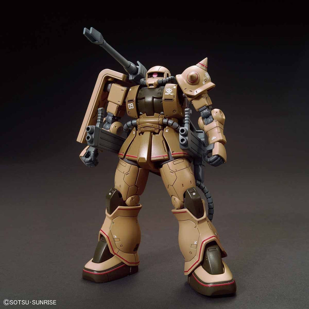Bandai Hg 1/144 Ms-06ck Zaku Half Cannon Model Kit Gundam The Origin Msd