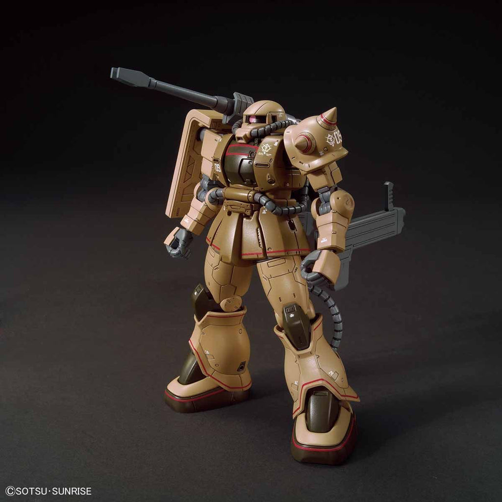 Bandai Hg 1/144 Ms-06ck Zaku Half Cannon Model Kit Gundam The Origin Msd