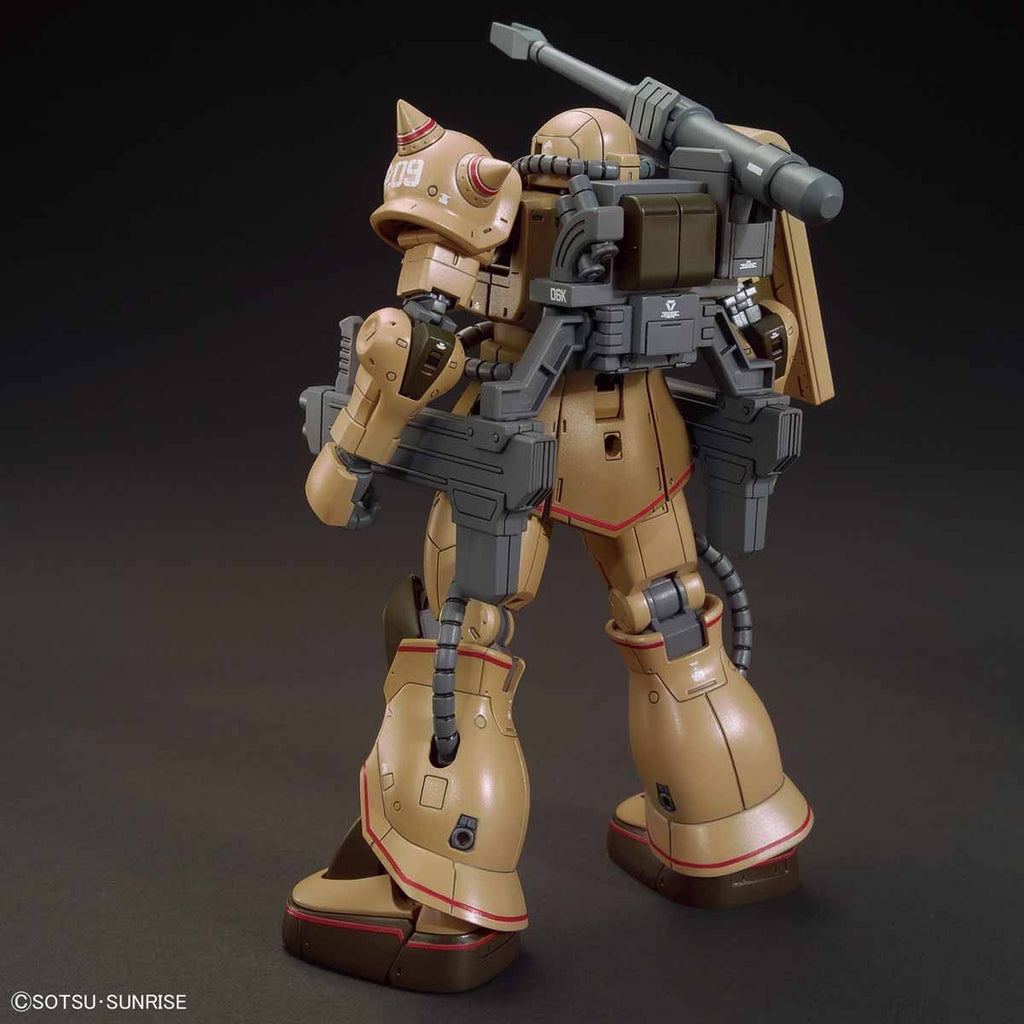 Bandai Hg 1/144 Ms-06ck Zaku Half Cannon Model Kit Gundam The Origin Msd